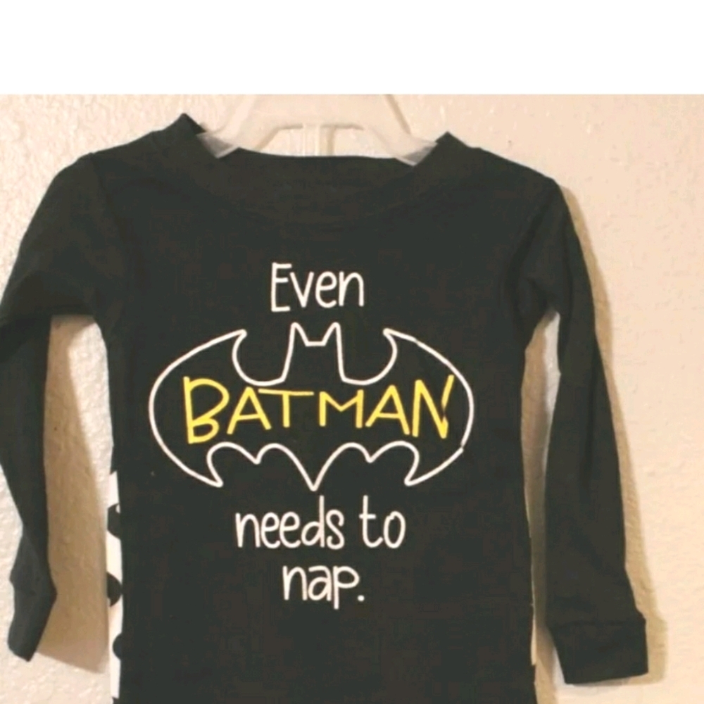 Batman pajamas boys Size 12M - Picture 2 of 3